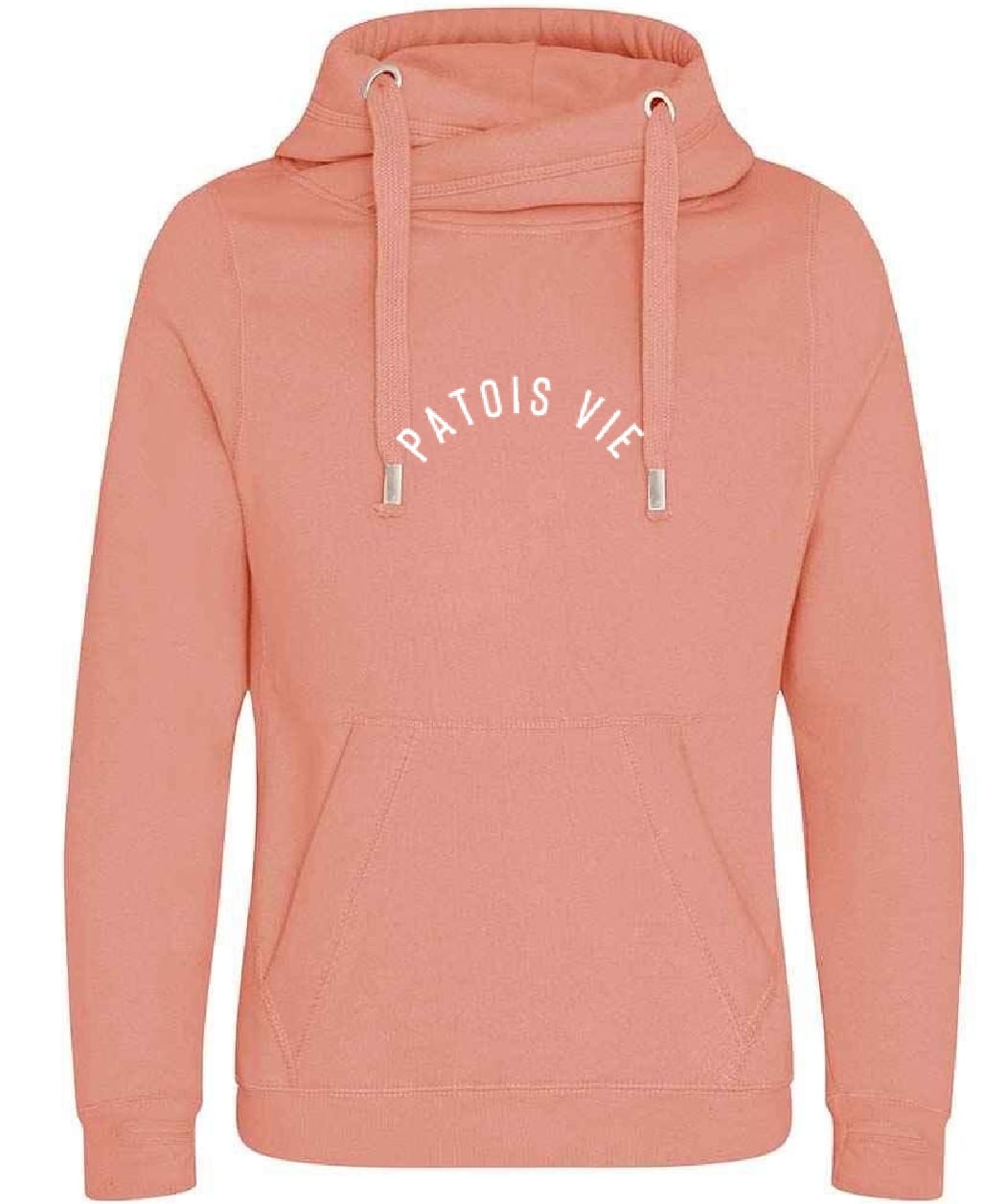 Women's Cross Neck Hoodie Ph.2