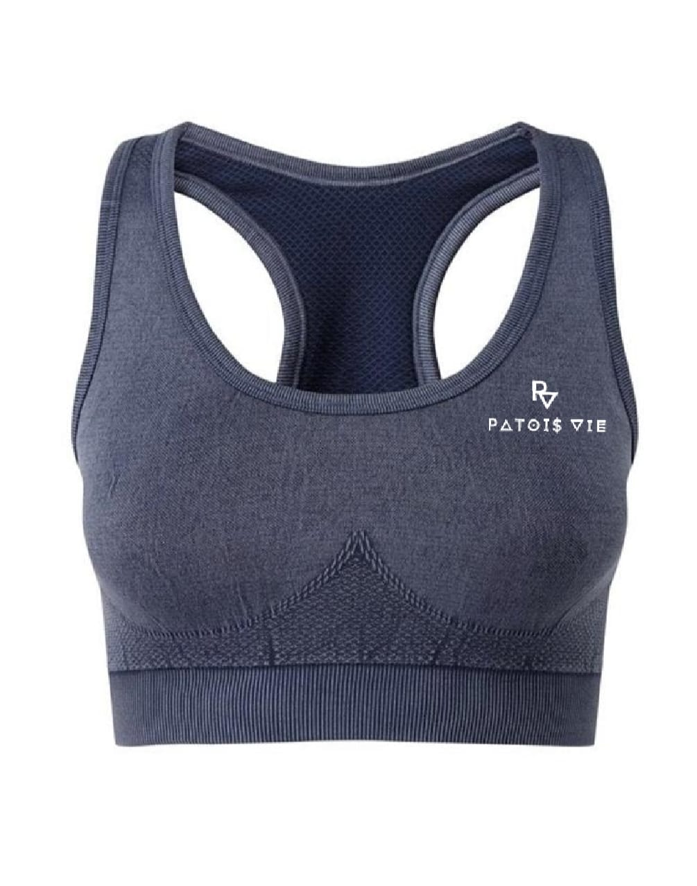 Womens 3D Fit Seamless Multi-Sport Denim Look Bra