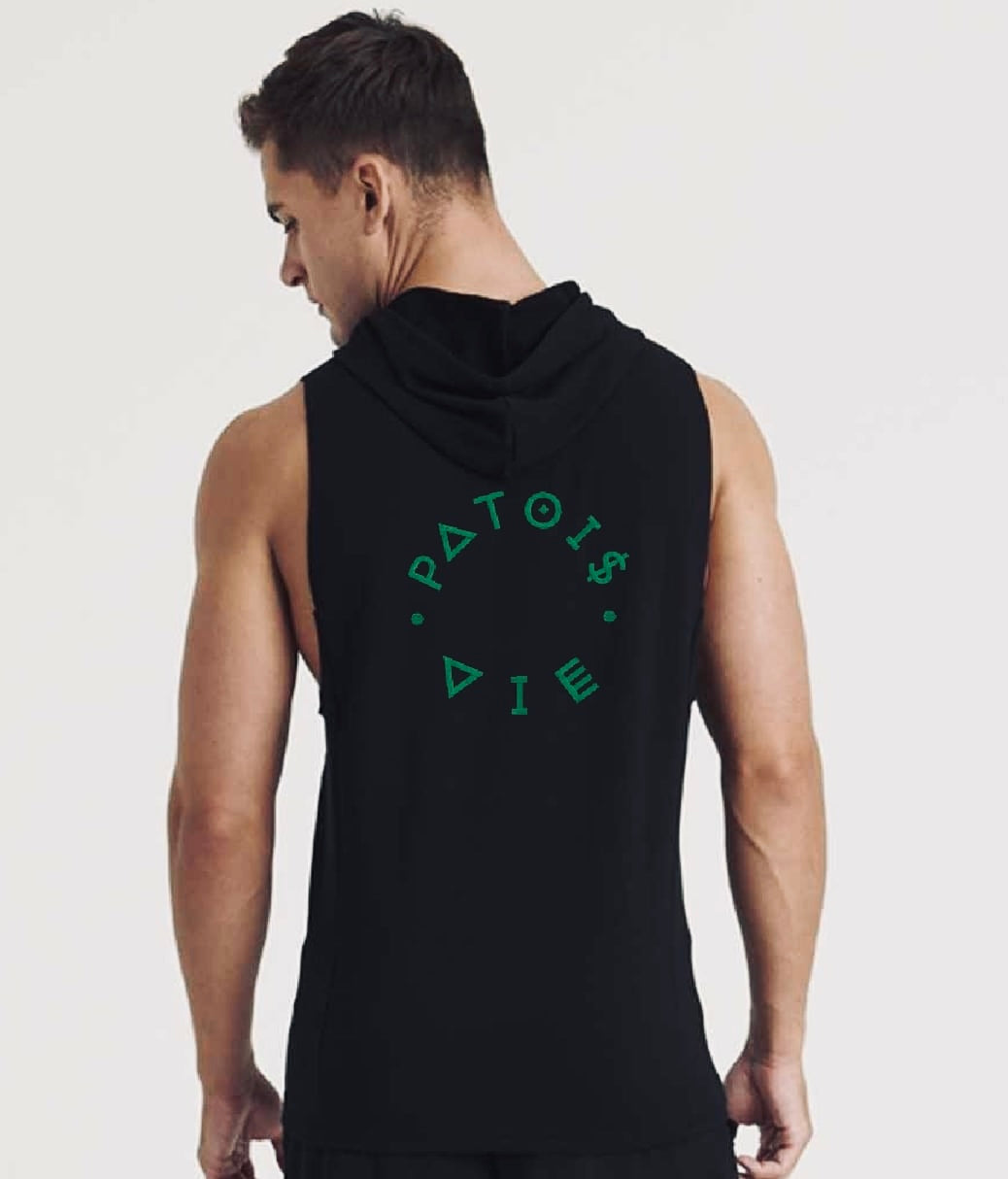 Urban Sleeveless Muscle Hoodie