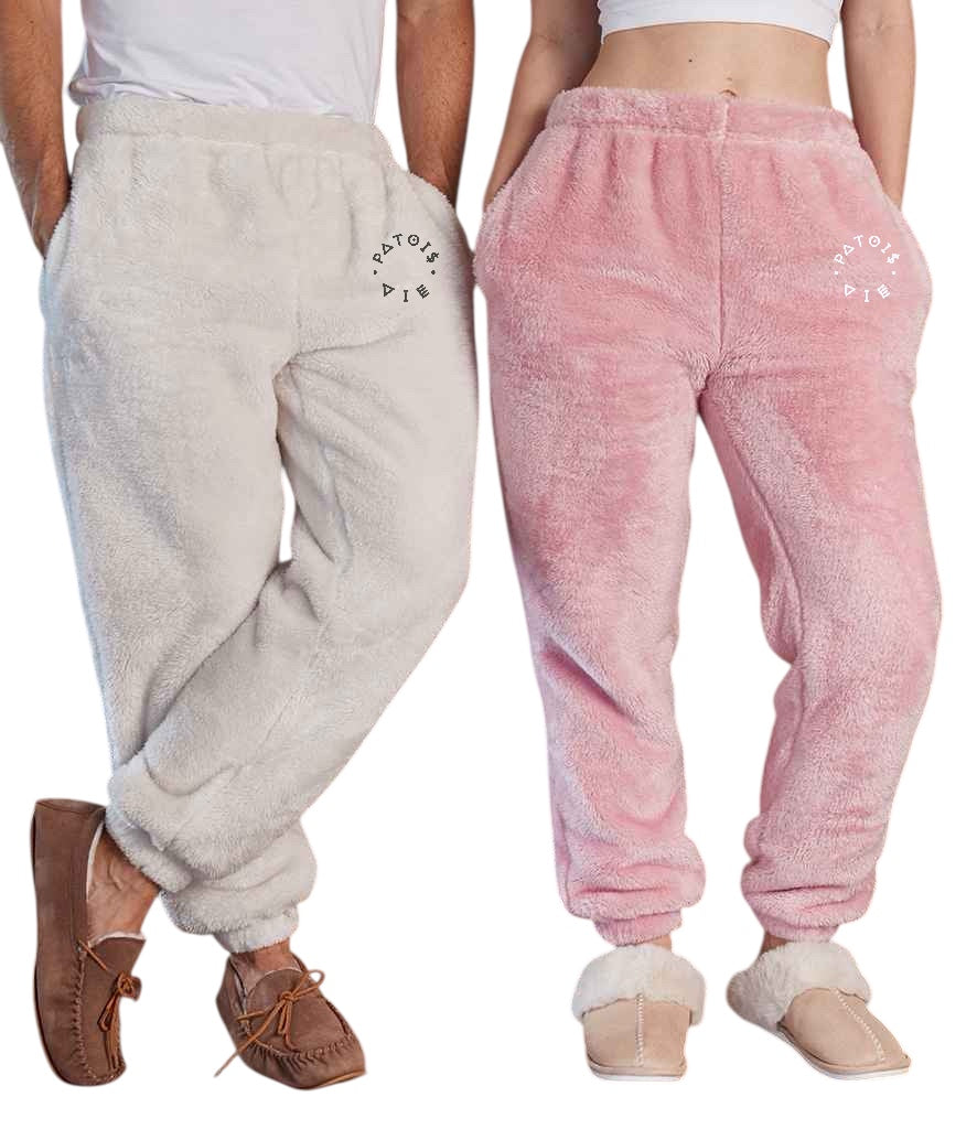 Unisex Fluffy Fleece Joggers