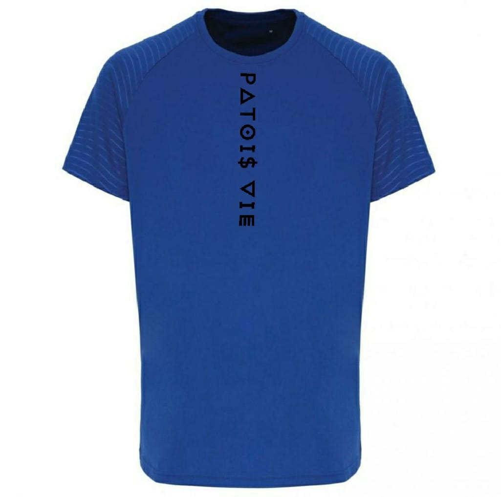 Mens Embossed Sleeve Tee