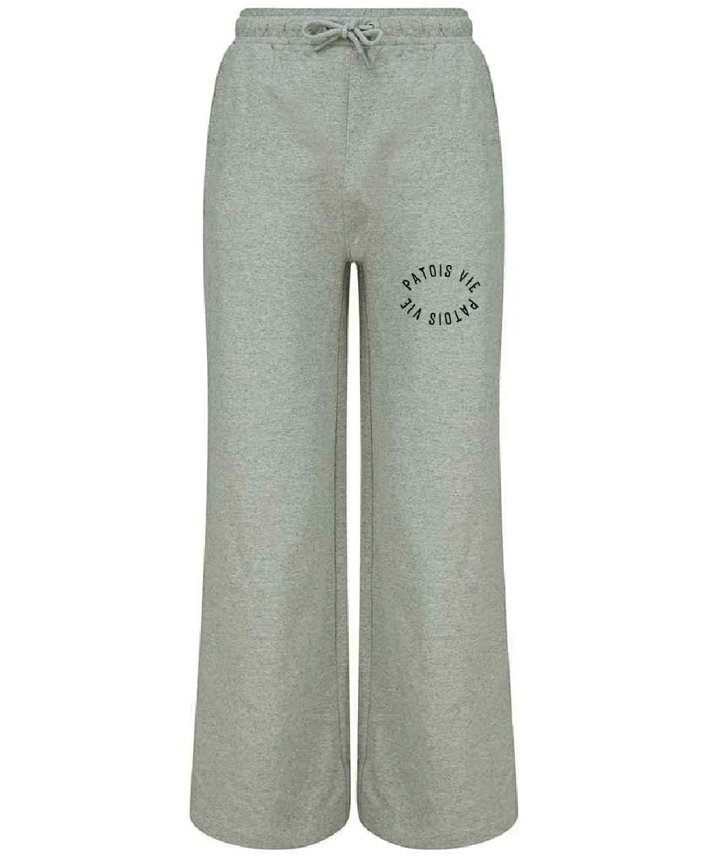 Womens Sustainable Wide Legged Joggers