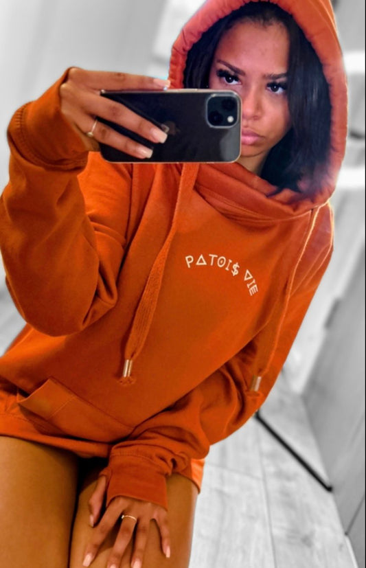 Women's Cross Neck Hoodie Ph.2