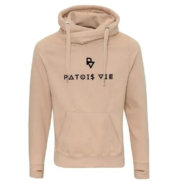 Women's Cross Neck Hoodie