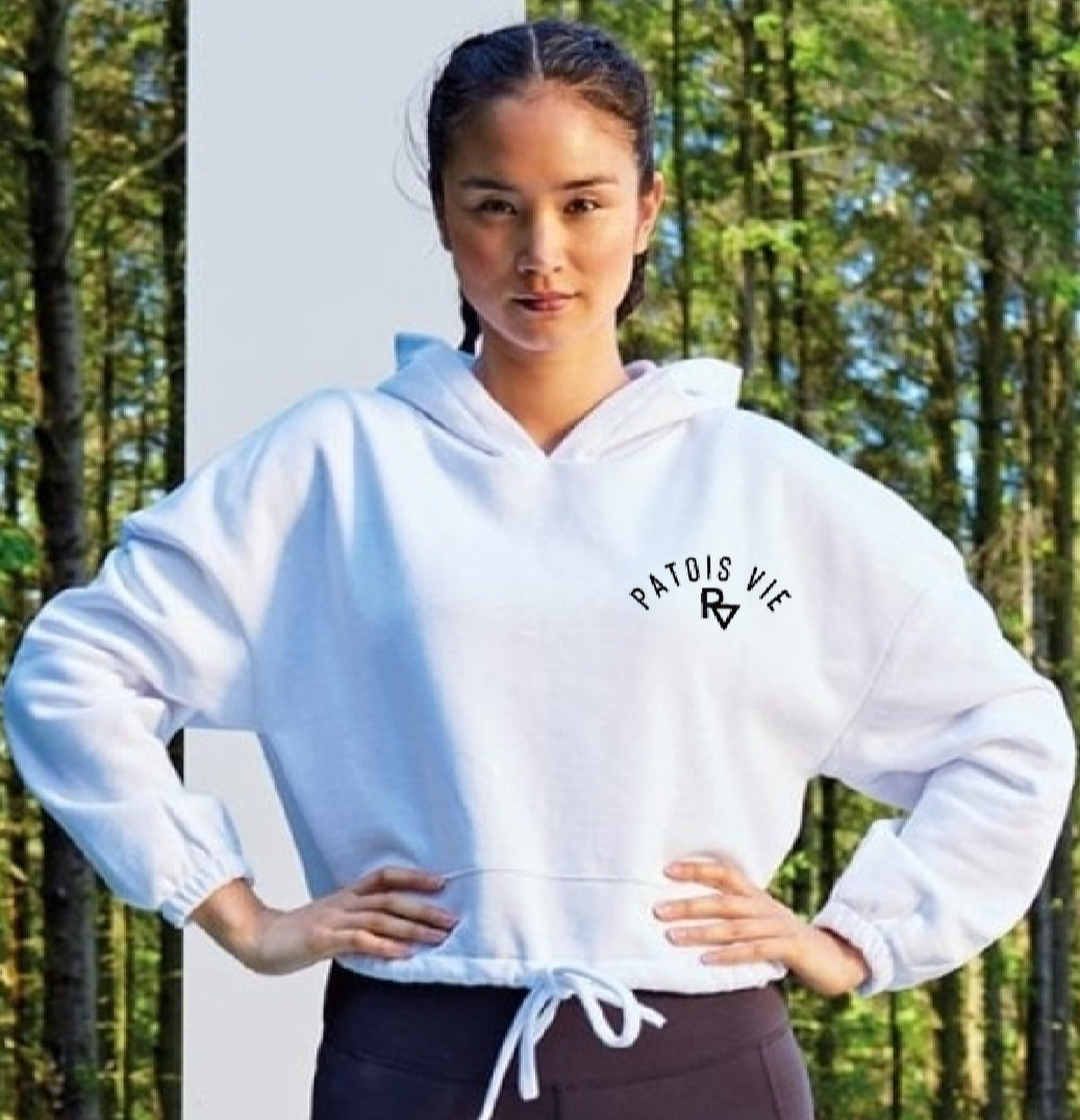 Women's Cropped Oversized Hoodie