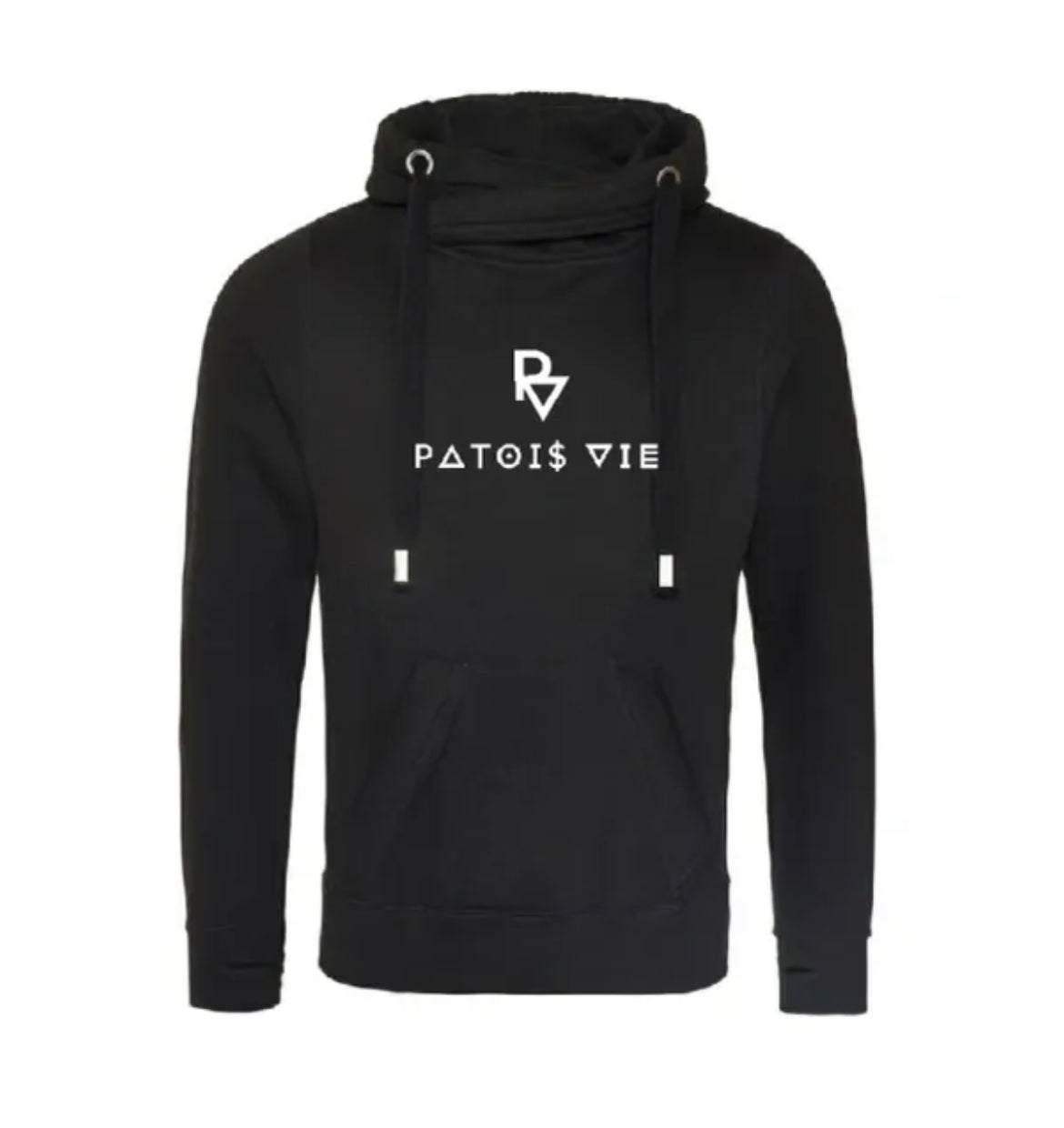 Women's Cross Neck Hoodie