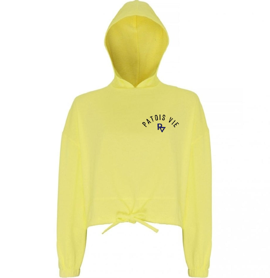 Women's Cropped Oversized Hoodie