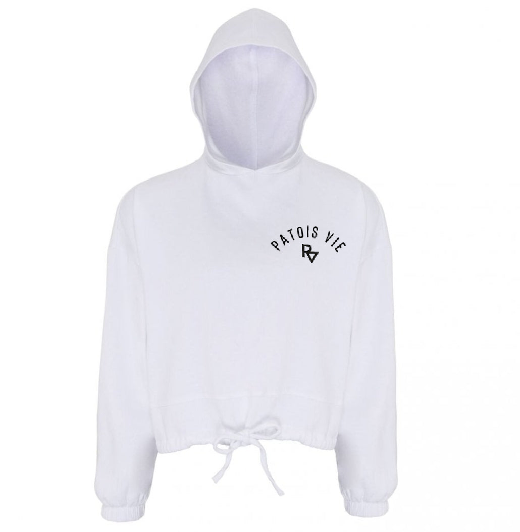 Women's Cropped Oversized Hoodie