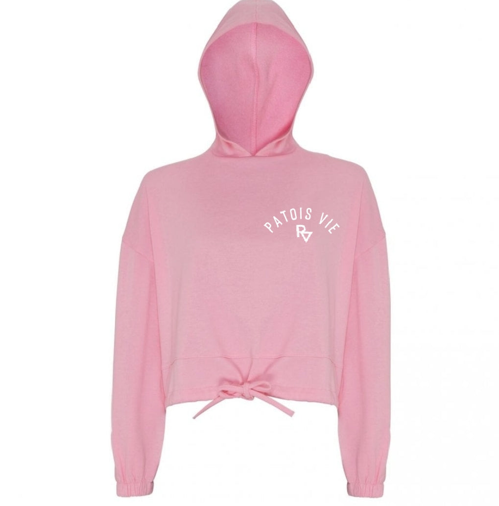 Women's Cropped Oversized Hoodie