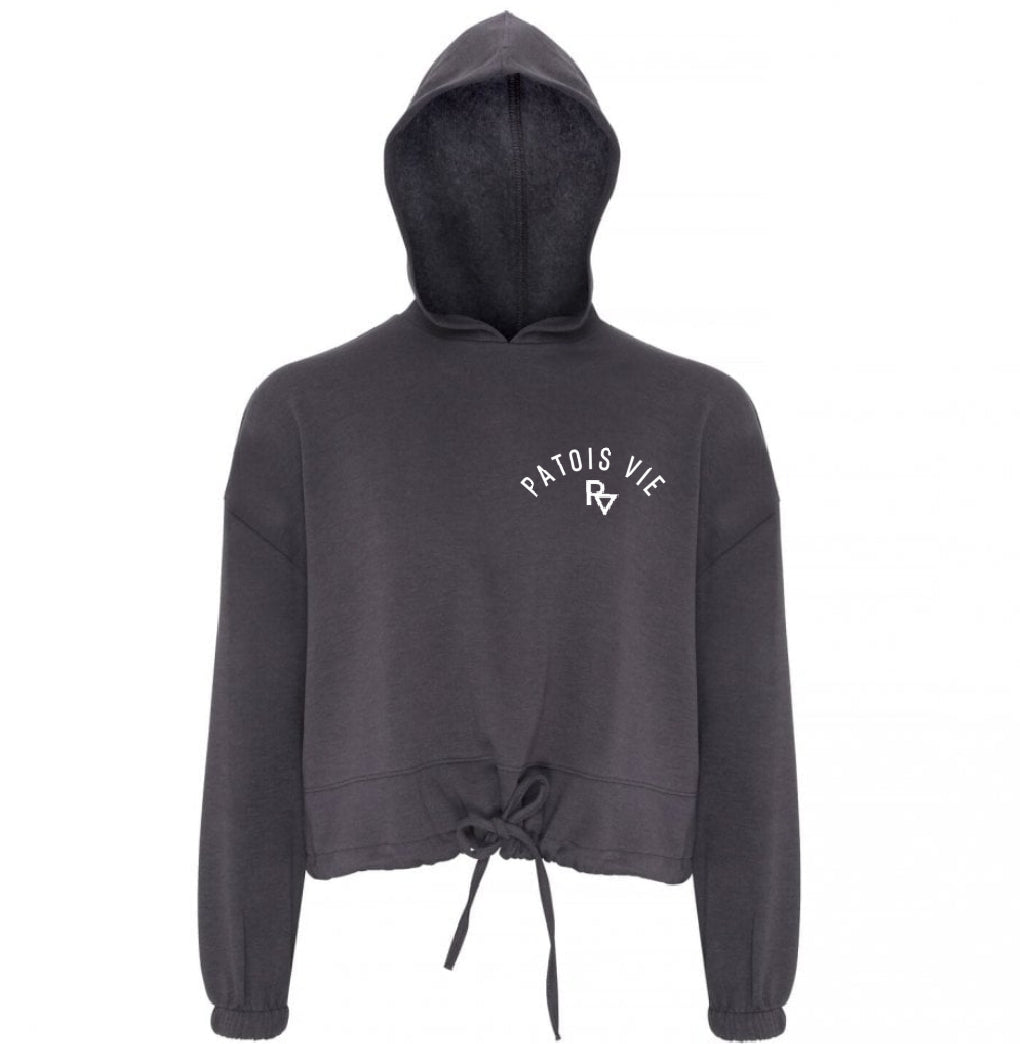 Women's Cropped Oversized Hoodie