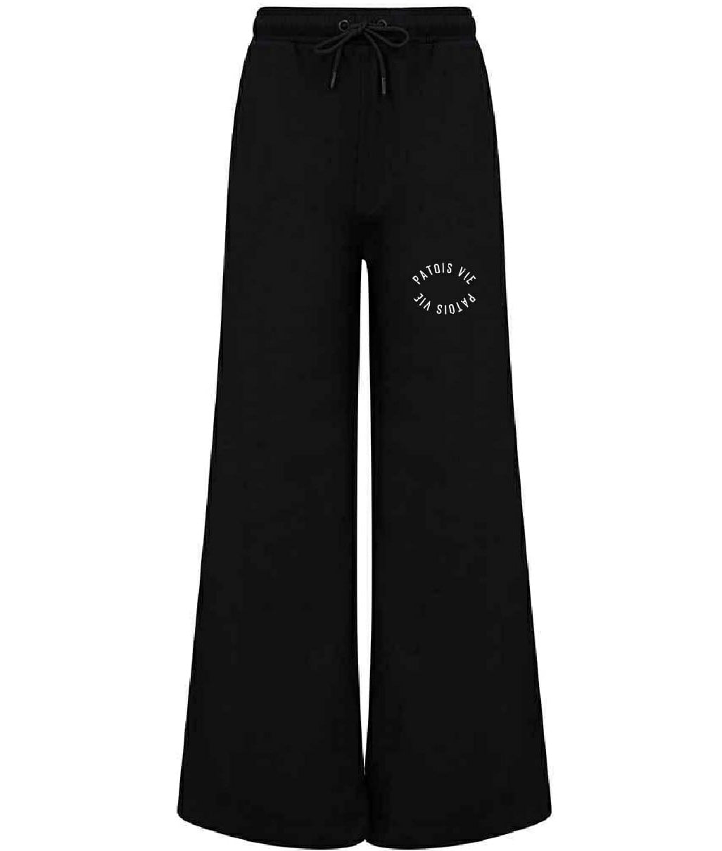 Womens Sustainable Wide Legged Joggers