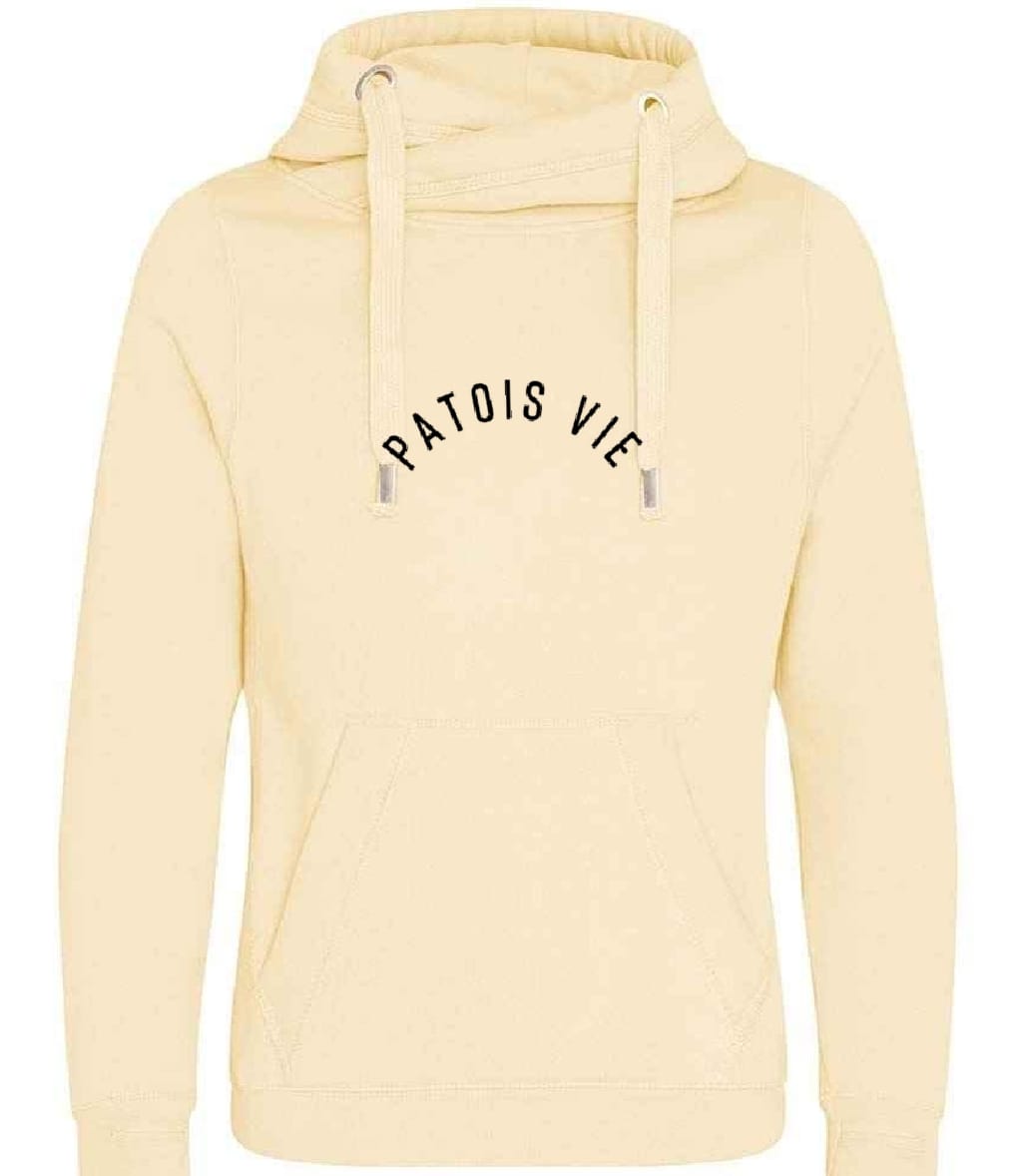 Mens Cross Neck Hoodie Ph.2